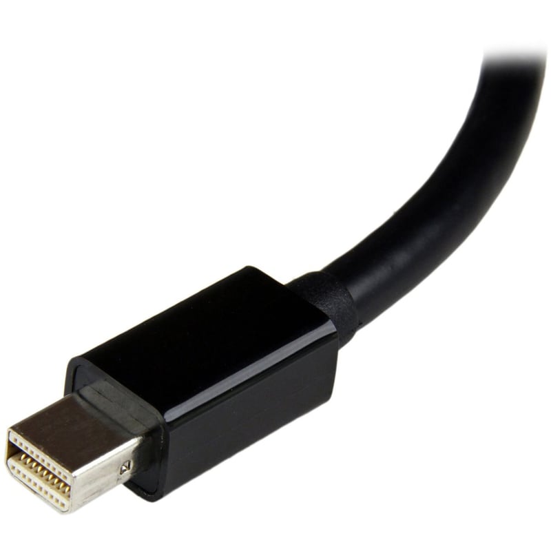 StarTech.com Mini DisplayPort to DVI Adapter, Mini DP to DVI-D Single Link Converter, 1080p Video, Passive, mDP 1.2 to DVI Monitor/Display - Thumbnail 2