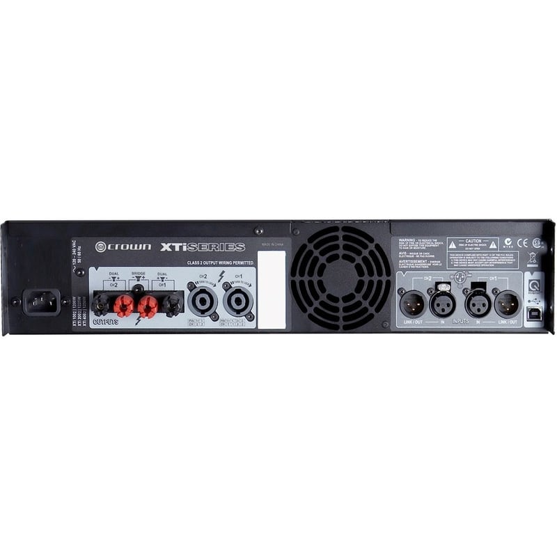 Crown XTI 1002 Amplifier - 1000 W RMS - 2 Channel - Thumbnail 2