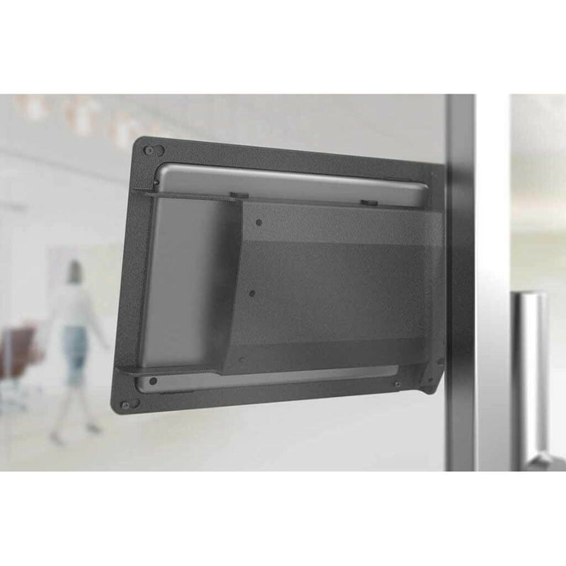 Heckler Design Mullion Mount for iPad, Power Bank, PoE Splitter, Power Adapter - Black Gray - Thumbnail 5