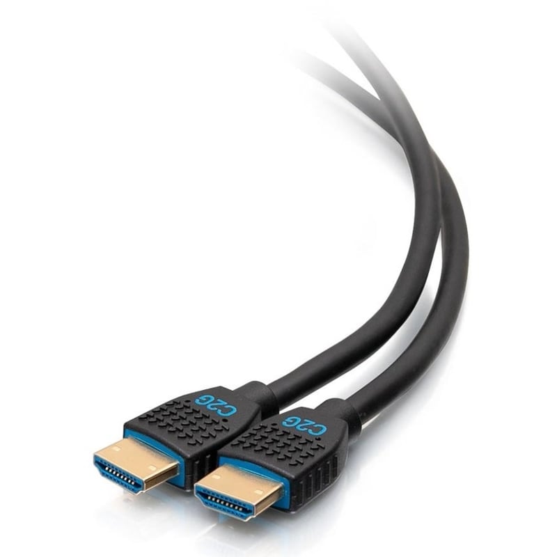 C2G 10FT ULTRA FLEXIBLE HDMI CABLE GRIPPING 4K IN-WALL RATED - Thumbnail 1