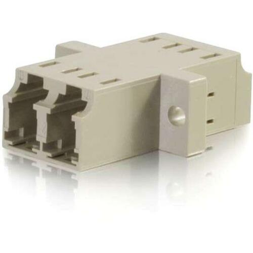 MMF LC/LC F/F DUPLEX PLASTIC COUPLER - Thumbnail 1