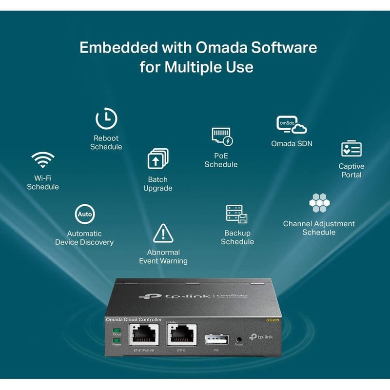 TP-Link OC200 - Omada Hardware Controller - Thumbnail 4