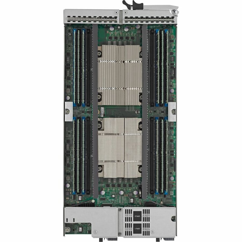 Cisco M2814 Cartridge Server - 2 Xeon E5-2640 v3 2.60 GHz - 64 GB RAM - Serial ATA, Serial Attached SCSI (SAS) Controller - Thumbnail 2