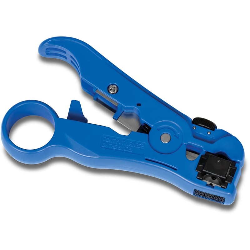 TRENDnet Universal Stripping and Cutting Tool, RG59/6/11/7, UTP, STP, CAT5, 4P/6P/8P, Flat & Round Cables, Adjustable Blade Depth, TC-CT70 - Thumbnail 2