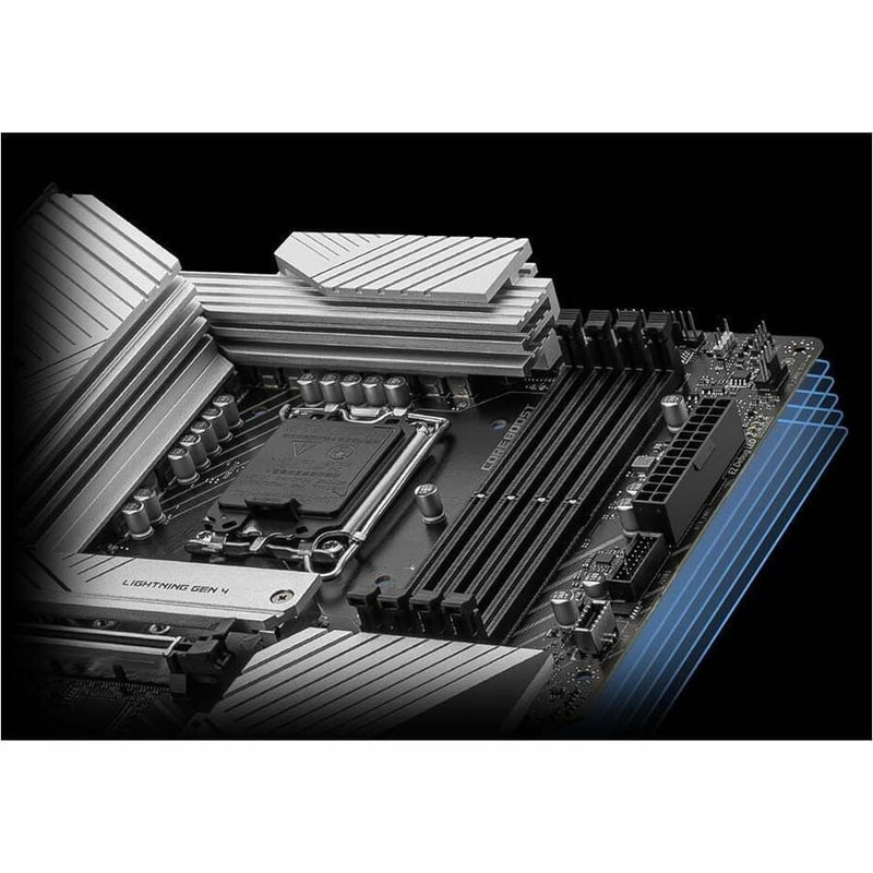 MSI PRO Z790-A MAX WIFI Gaming Desktop Motherboard - Intel Z790 Chipset - Socket LGA-1700 - ATX - Thumbnail 2