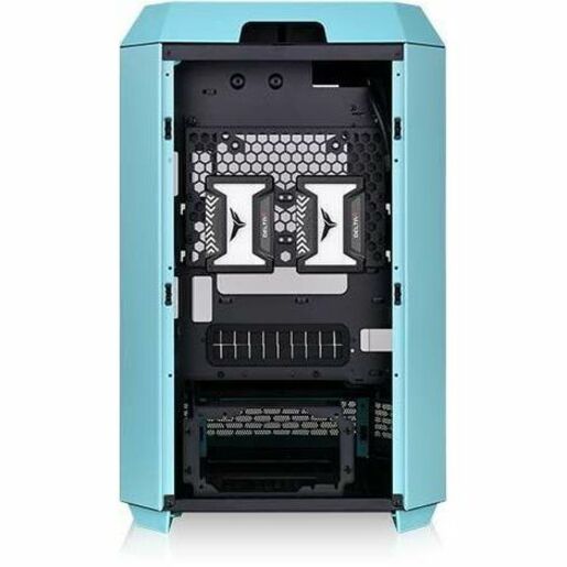 Thermaltake The Tower 300 Turquoise Micro Tower Chassis - Thumbnail 5