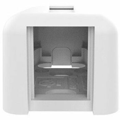 Ortronics TracJack Mounting Box for Module - Cloud White - Thumbnail 2