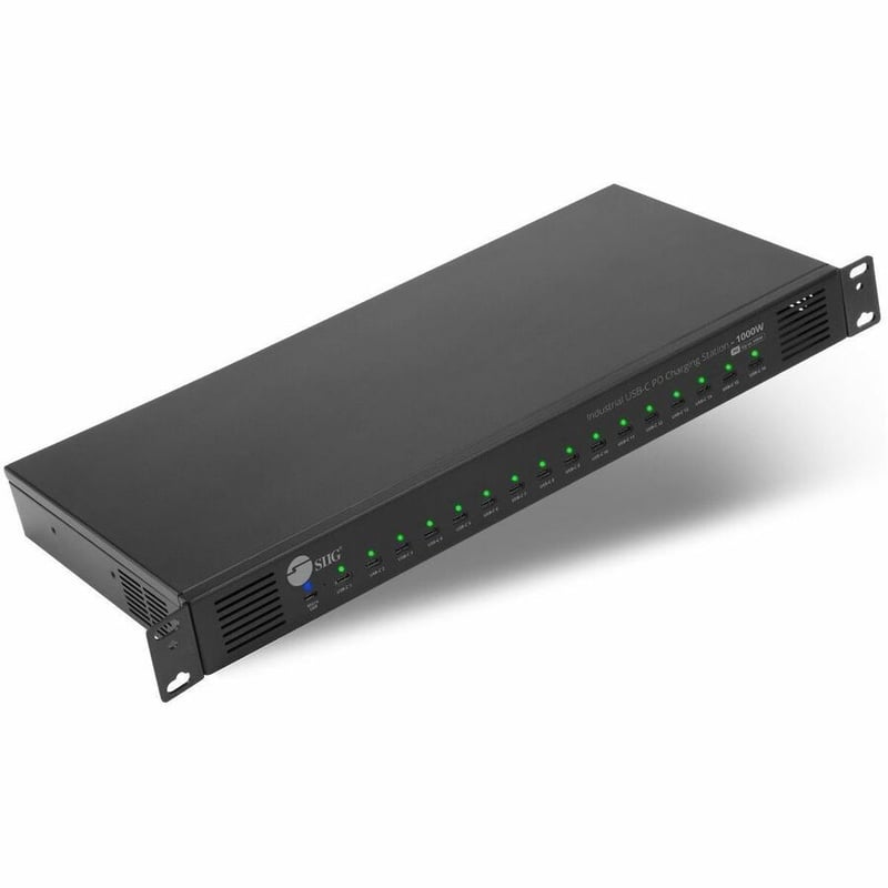 SIIG 16-PORT INDUSTRIAL USB-C PD CHARGING STATION 1000W - Thumbnail 2