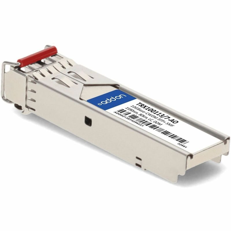 AddOn Infinera® TRX100113/7 Compatible TAA 10GBase-CWDM SFP+ Transceiver (SMF, 1590nm, 80km, LC, DOM) - Thumbnail 3