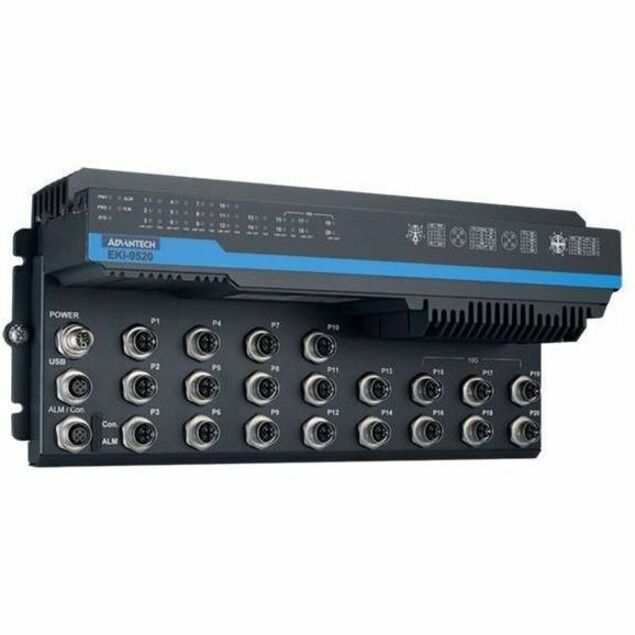 Advantech EKI-9520H-6XPW-A Ethernet Switch - Thumbnail 2