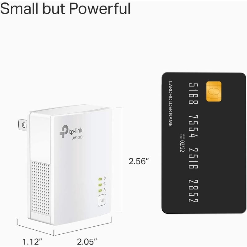 TP-Link TL-PA7017 KIT - AV1000 Gigabit Powerline Ethernet Adapter Starter Kit - Thumbnail 5