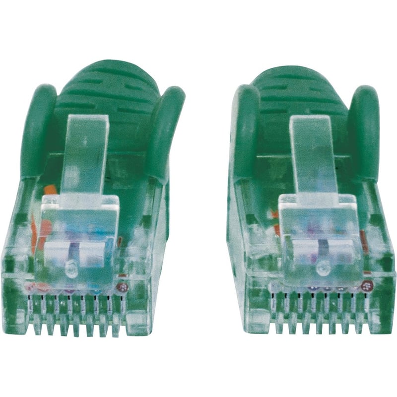 Intellinet Network Solutions Cat5e UTP Network Patch Cable, 100 ft (30 m), Green - Thumbnail 3