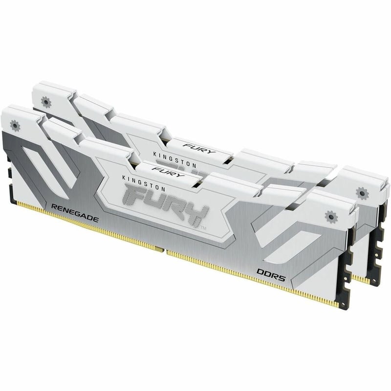 48GB 8400MT/S DDR5 CL40 CUDIMM (KIT OF 2) FURY RENEGADE WHITE XMP - Thumbnail 2