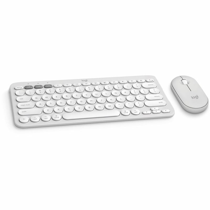 Logitech Pebble 2 Combo for Mac Wireless Keyboard and Mouse - Thumbnail 1