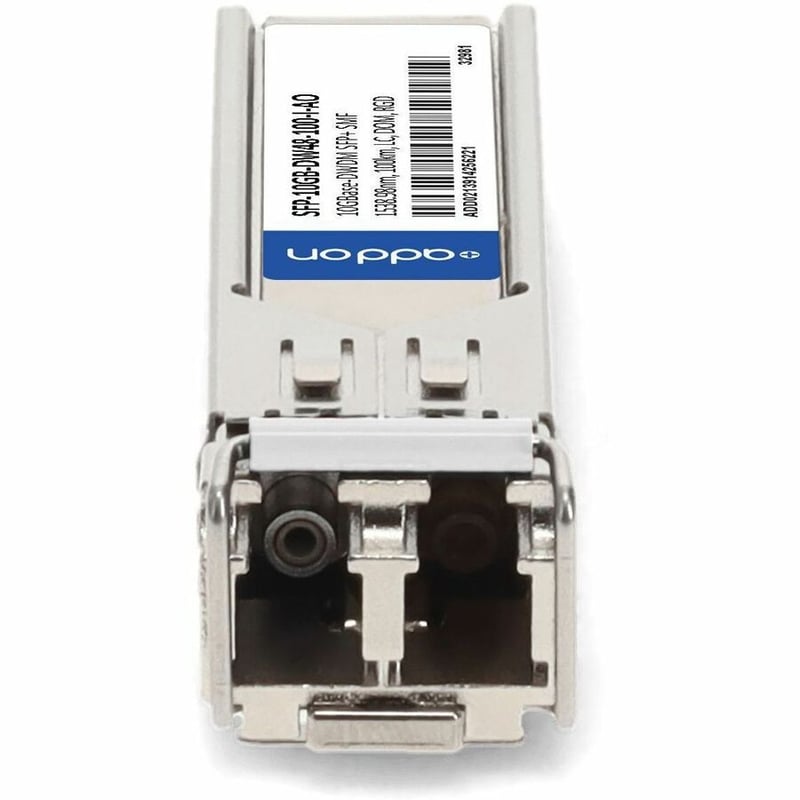 AddOn MSA and TAA 10GBase-DWDM SFP+ Transceiver C-Band 100GHz (SMF, 1538.98nm, 100km, LC, DOM, -40 to 85C)