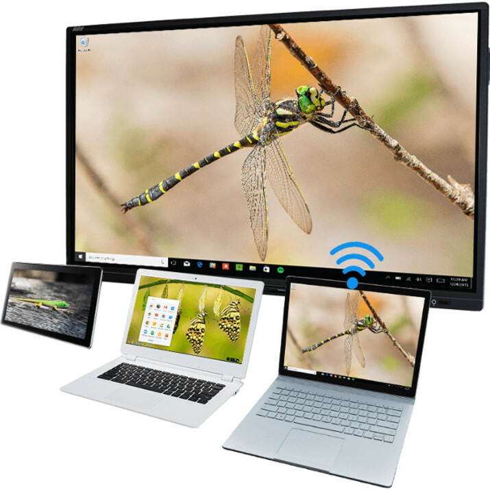 AVer CP3-65i All-in-One Computer - ARM - 4 GB RAM - 32 GB Flash Memory Capacity - 65" 4K UHD 3840 x 2160 Touchscreen Display - Desktop - Thumbnail 2