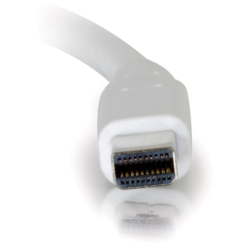 C2G 6ft Mini DisplayPort Extension Cable M/F - White - Thumbnail 4