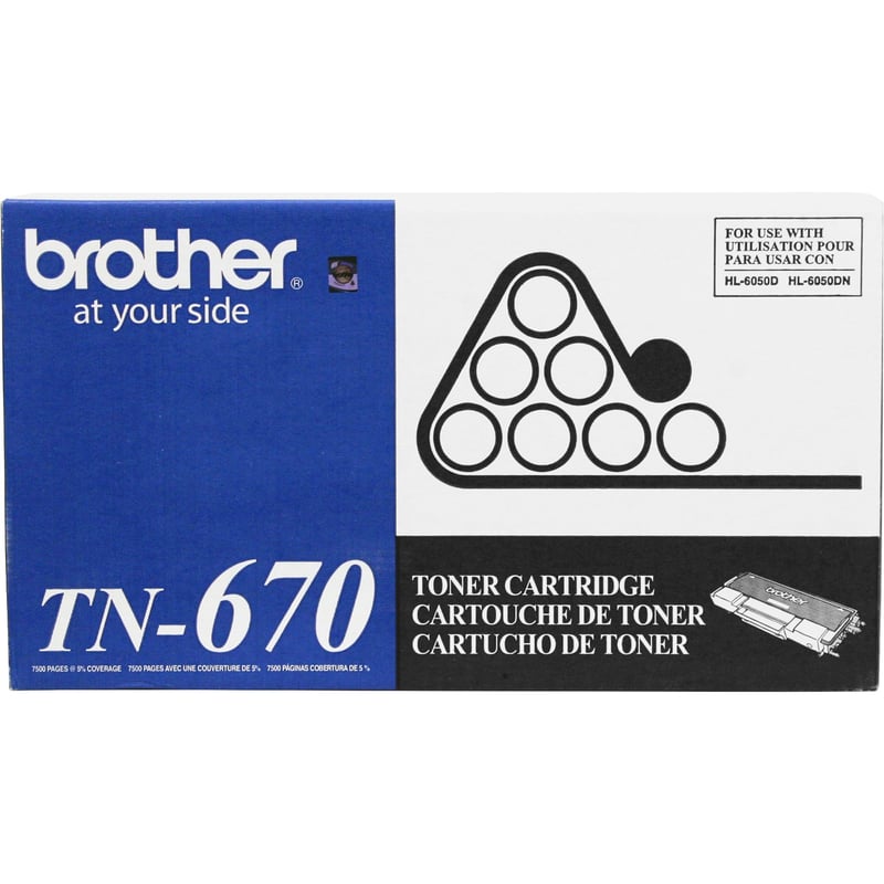 Brother TN670 Original Toner Cartridge - Thumbnail 1