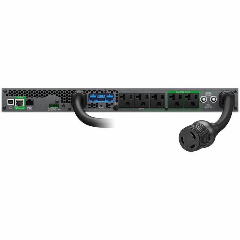 APC by Schneider Electric Smart-UPS Ultra 2200VA Rack/Tower/Wall/Ceiling/Desktop Mountable UPS - Thumbnail 3