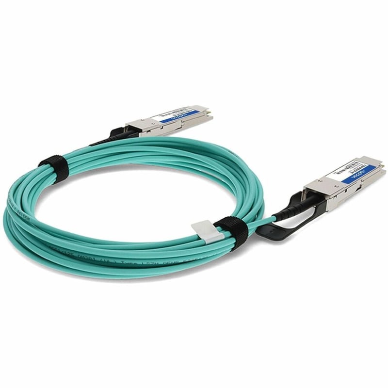 AddOn Finisar® FCBN410QB1C07 Compatible TAA Compliant 40GBase-AOC QSFP+ Active Optical Cable (850nm, MMF, 7m) - Thumbnail 5