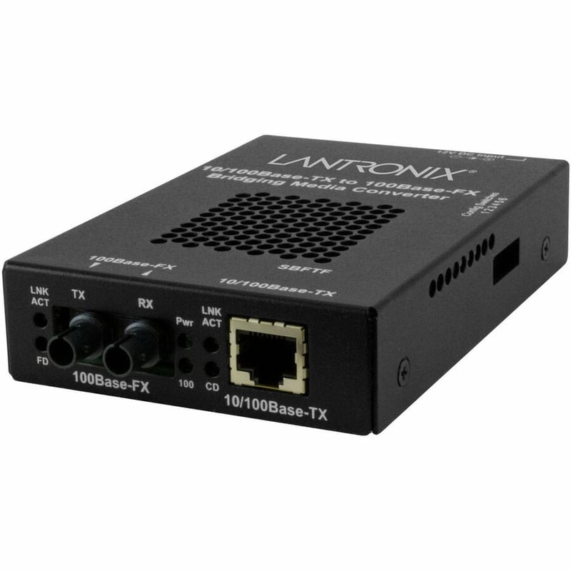 Stand-alone Fast Ethernet Media and Rate Converter 10/100Base-TX to 100Base-FX - Thumbnail 2