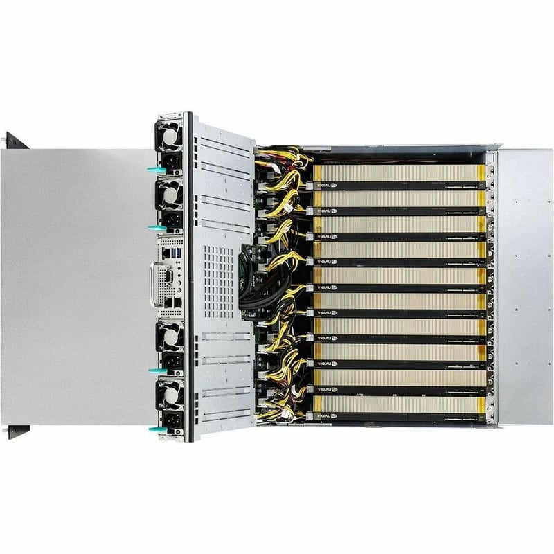 ASROCK RACK 4U10G-ICX2/2T 4U RACKMOUNT GPU SERVER BAREBONE DUAL SOCKET P+ (LGA 4 - Thumbnail 4