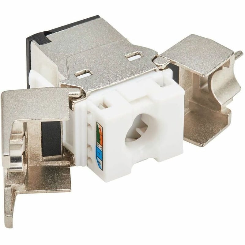 Tripp Lite by Eaton Cat8 STP Shielded Tool-Free Keystone Jack, 568A/568B, TAA - Thumbnail 5