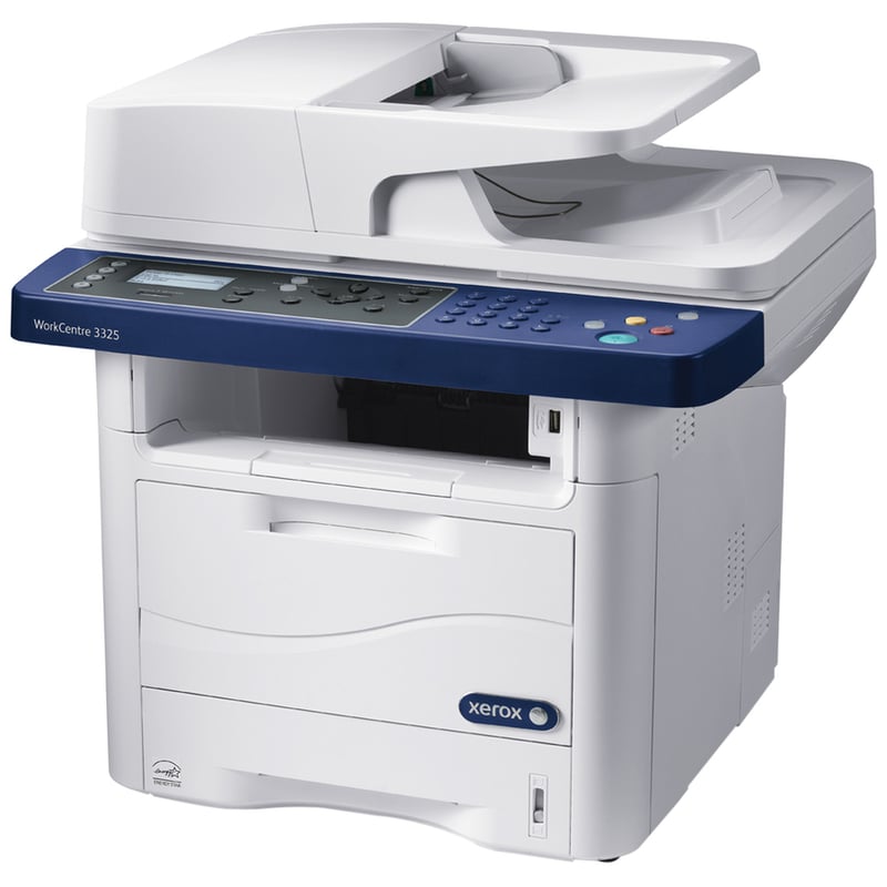 Xerox WorkCentre 3325/DNI Wireless Laser Multifunction Printer - Monochrome - Thumbnail 3