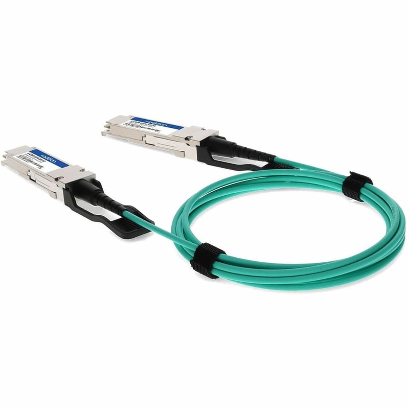 AddOn Arista Networks A-Q200-Q200-5M Compatible TAA Compliant 200GBase-AOC QSFP56 Active Optical Cable (850nm, MMF, 5m) - Thumbnail 3