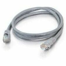 Quiktron Q-Series Patch Cords, CAT6, booted, Gray, 50 FT - Thumbnail 1