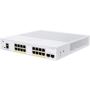 CBS250 SMART 16-PORT GE, POE, 2X1G SFP REMANUFACTURED - Thumbnail 1