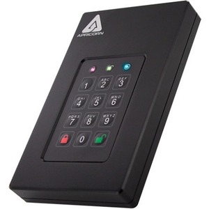 Apricorn Aegis Fortress 500 GB Hard Drive - External - Thumbnail 1