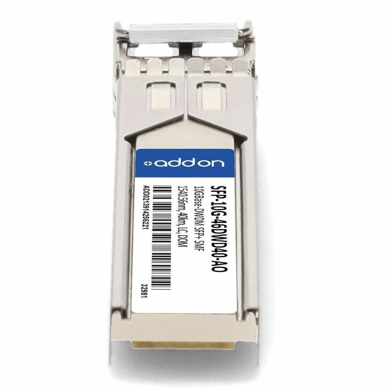 AddOn Alcatel-Lucent Nokia® SFP-10G-46DWD40 Compatible TAA 10GBase-DWDM SFP+ Transceiver C-Band 100GHz (SMF, 1540.56nm, 40km, LC, DOM) - Thumbnail 4