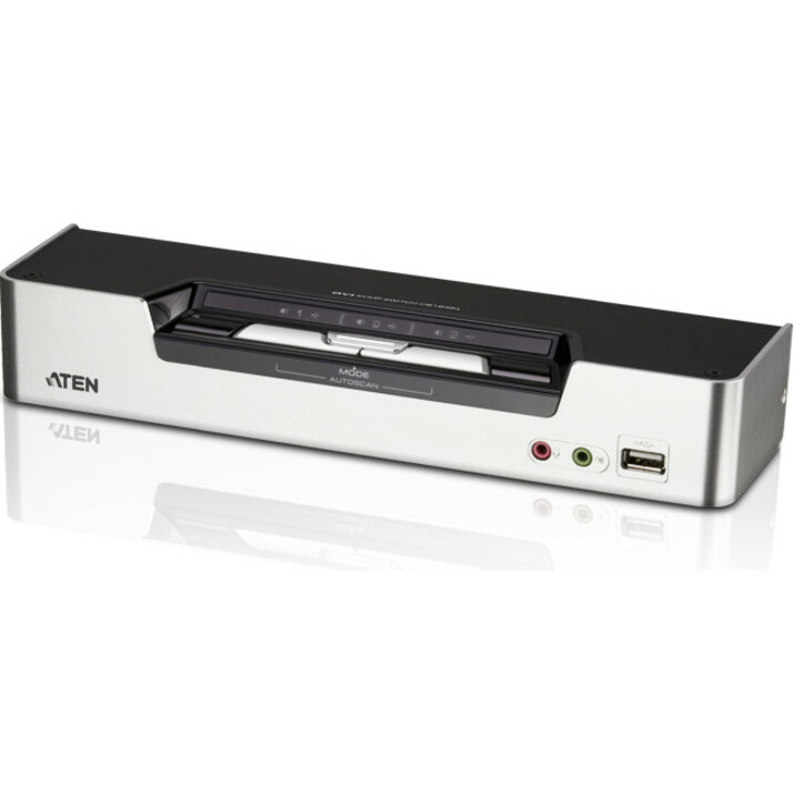 ATEN 2-Port USB DVI Dual View KVMP Switch-TAA Compliant - Thumbnail 3