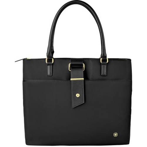 Ana Womens Tote Black Fits 16In - Thumbnail 1