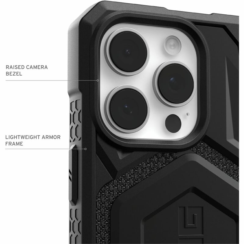 UAG CASE IPH16 PRO MONARCH PRO-KEVLARBLK - Thumbnail 5