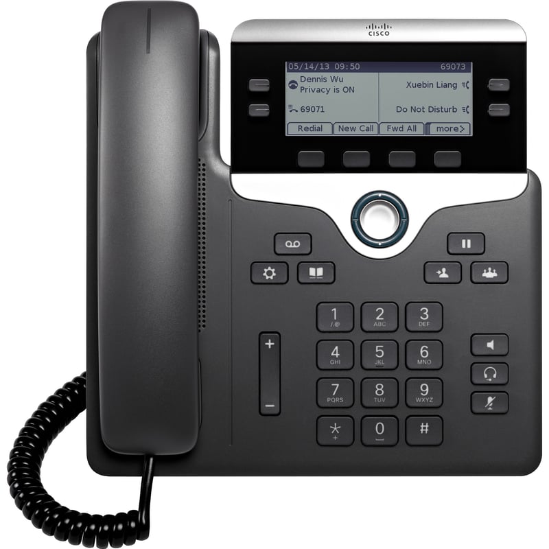 Cisco 7841 IP Phone - Wall Mountable - Thumbnail 1