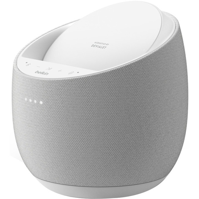 Belkin SOUNDFORM ELITE G1S0001TT-WHT Bluetooth Smart Speaker - Google Assistant Supported - White - Thumbnail 1