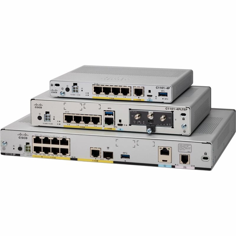 Cisco C1101-4PLTEP Router - Thumbnail 3