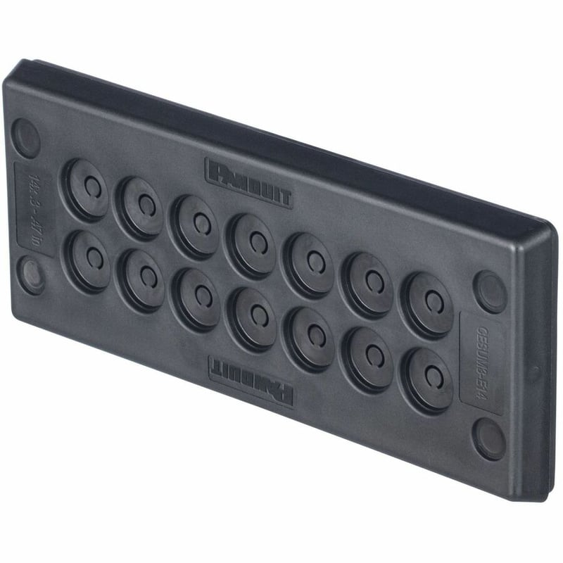 Panduit Rectangular Membrane Plate Cable Entry System - Thumbnail 2