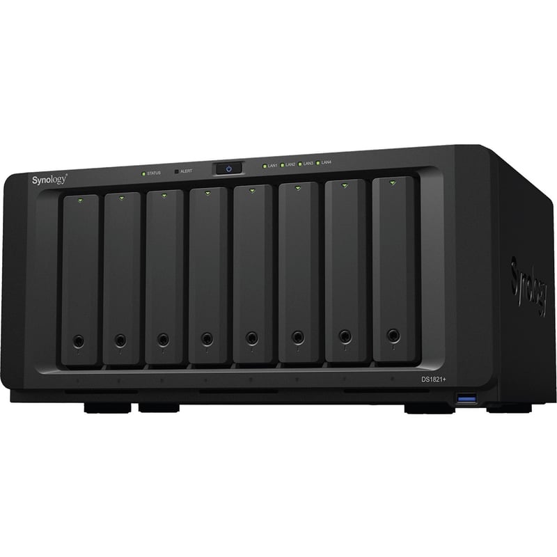 Synology DiskStation DS1821+ SAN/NAS Storage System - Thumbnail 1