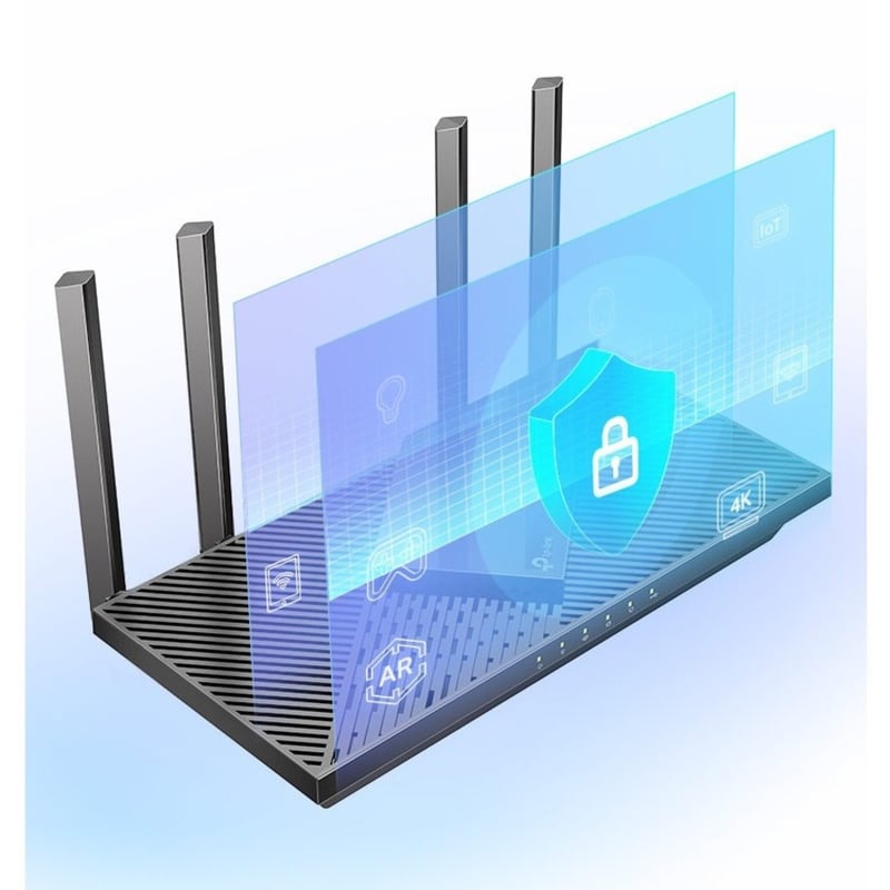 TP-Link Archer AX21 - Wi-Fi 6 IEEE 802.11ax Ethernet Wireless Router - Thumbnail 3