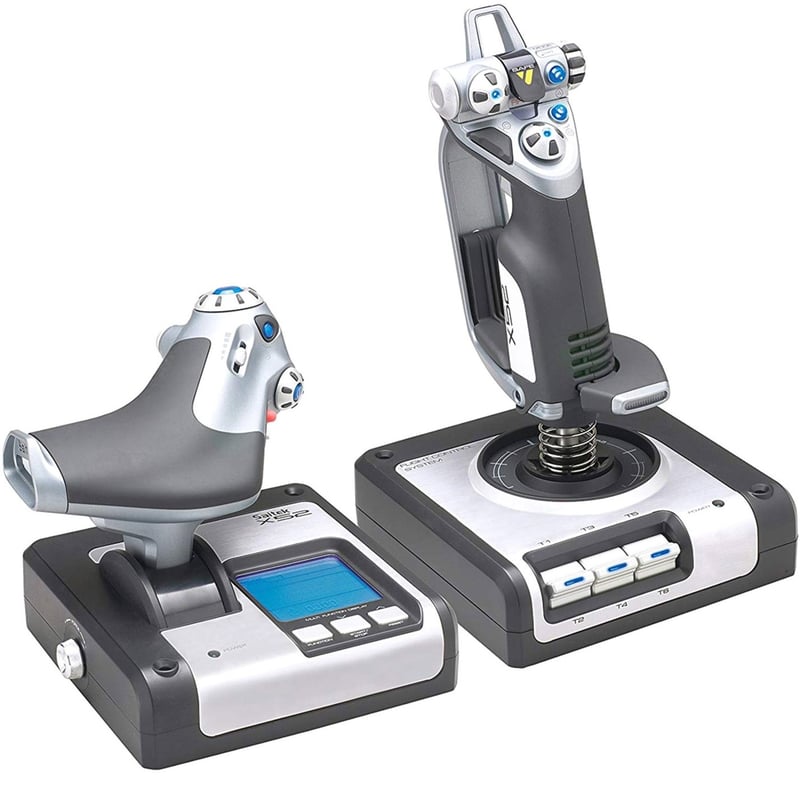 Saitek X52 H.O.T.A.S. Throttle and Stick Simulation Controller - Thumbnail 1