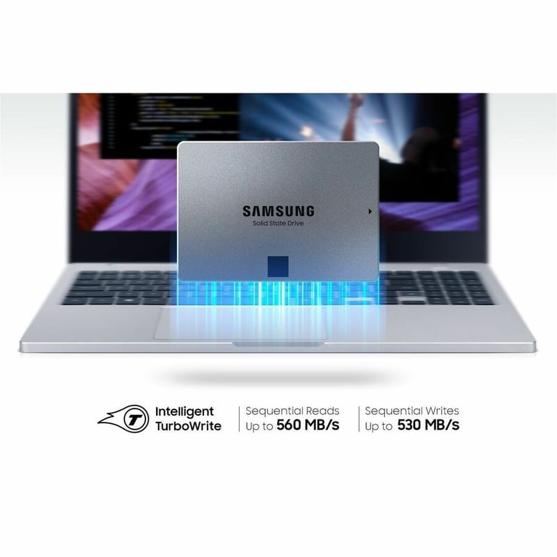 KIT SAMSUNG 860 QVO 1 TB SSD 2.5 INTERNAL SATA 360 TB TBW 550 - Thumbnail 4