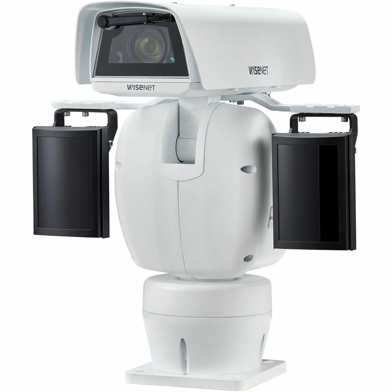 Hanwha TNU-6321 2 Megapixel Outdoor Full HD Network Camera - Color - White - TAA Compliant - Thumbnail 1