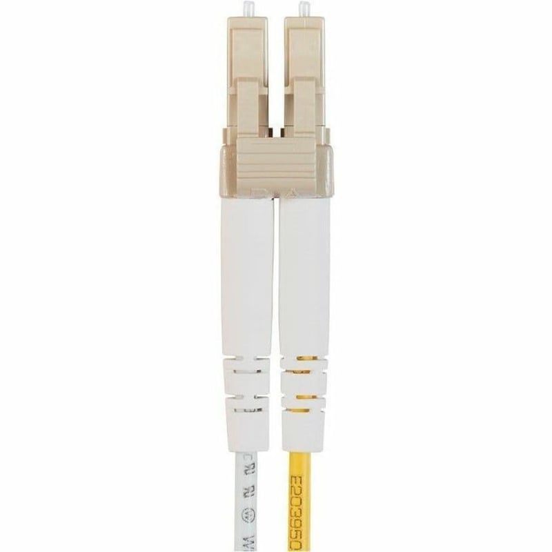 Monoprice Multi-Mode OM4 Fiber Optic Cable - LC-SC UL 50/125 OFNR Duplex Aqua 10m - Thumbnail 5