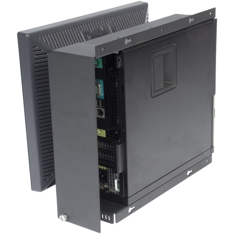 Rack Solutions 120-B Tilt Monitor Wall Mount for Dell Optiplex 790 SFF - Thumbnail 3