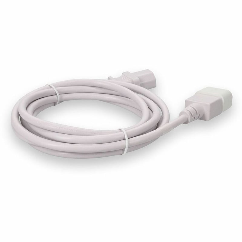 5FT C13/C14 PWR CBL 100-250V 10A WHITE - Thumbnail 5