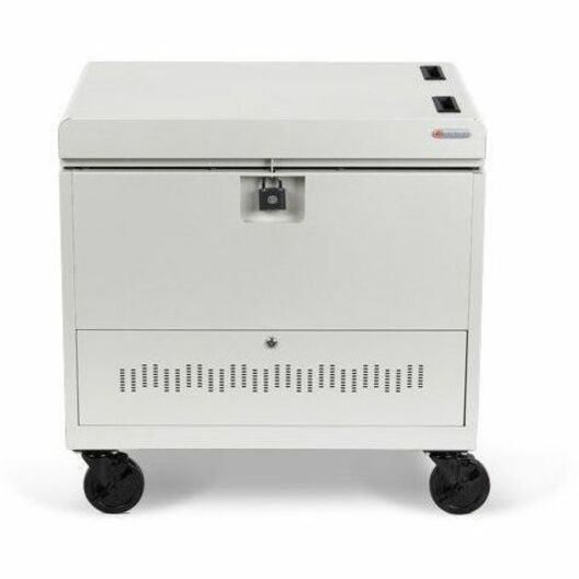 Bretford CUBE Transport Cart with Caddies - TVCT30CAD - Thumbnail 2