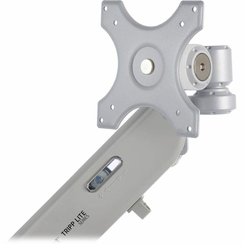 Tripp Lite by Eaton Full-Motion Desktop Clamp for Laptop and 17" to 32" Monitor, Aluminum, TAA - Thumbnail 3